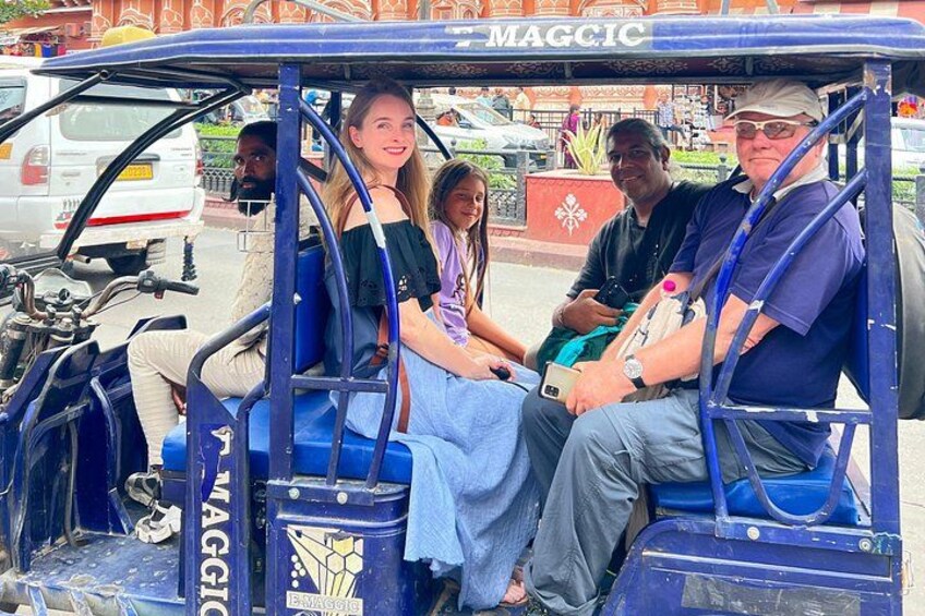 Rickshaw Ride in Jaipur 5