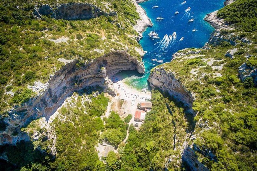 Blue Cave, Green Cave, Stiniva Tour from Vis 1