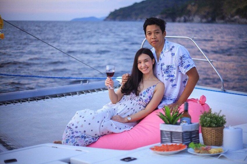 Phuket Coral Island and Sunset Dinner by Luxury Catamaran 3