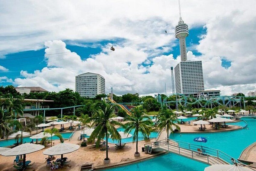 Pattaya Park Tower Amusement Park Ticket and Revolving Restaurant 1