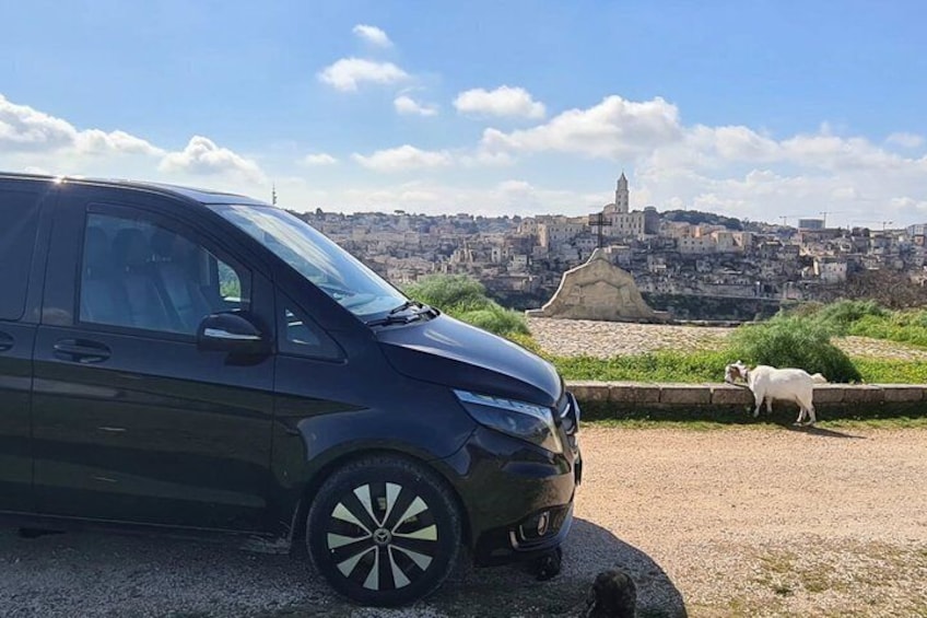 Tour with Guide in the Sassi of Matera aboard a Van 3