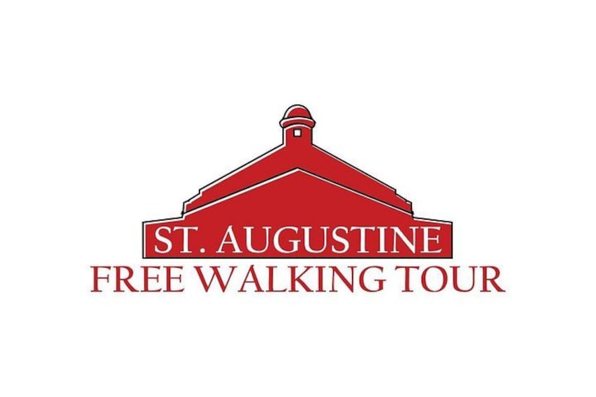 Un logo représentant un bâtiment rouge et le texte « VISITE GUIDÉE GRATUITE DE SAINT-AUGUSTIN ». 5