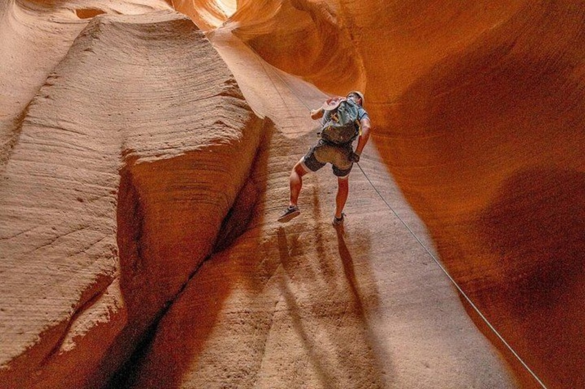Bryce Canyon Drop Slot Canyon Rappelling Adventure 4