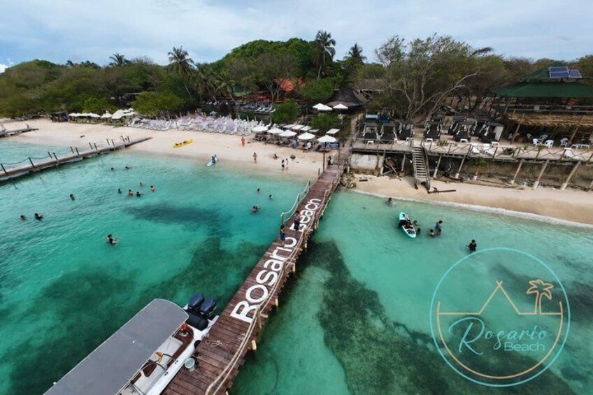 Rosario Beach Cartagena Full Day with Oceanarium Transfer 3
