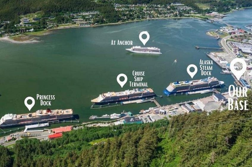 Wings Airways is located in the heart of the Juneau downtown waterfront within walking distance of all cruise ships, hotels and the historical district. 4