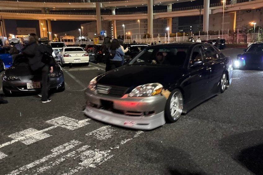 R34 Skyline GT-R Tokyo Night Cruise – Daikoku PA JDM Car Meet 4