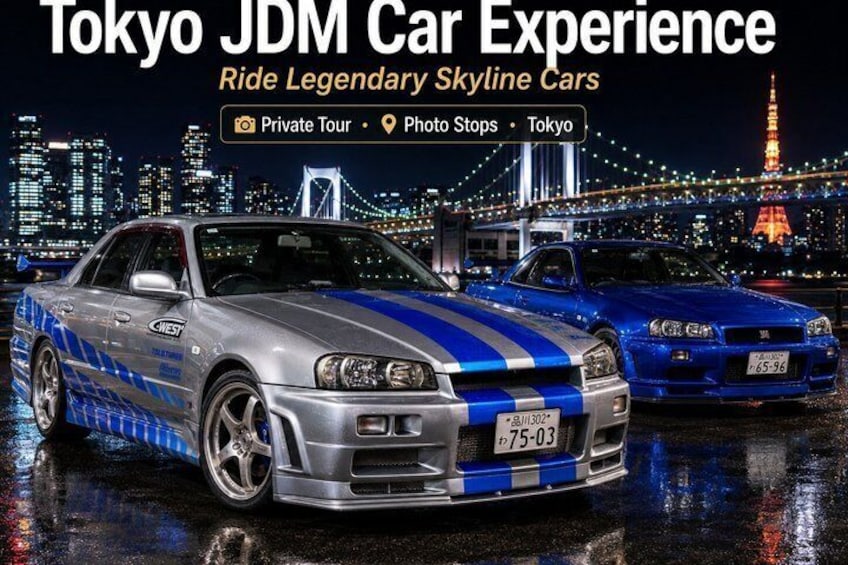 R34 Skyline GT-R Tokyo Night Cruise – Daikoku PA JDM Car Meet 1