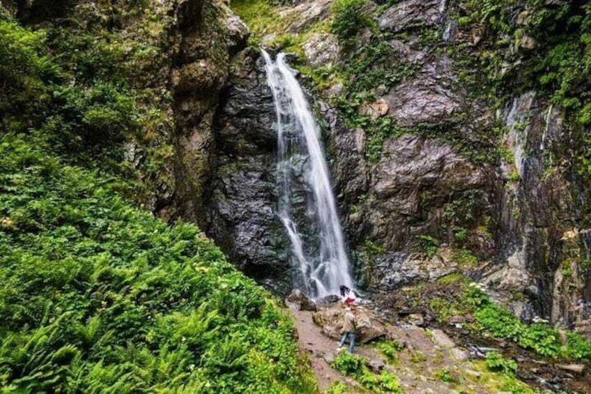 Dariali Monastery Gveleti Waterfall and Gergeti Tour from Kazbegi 5