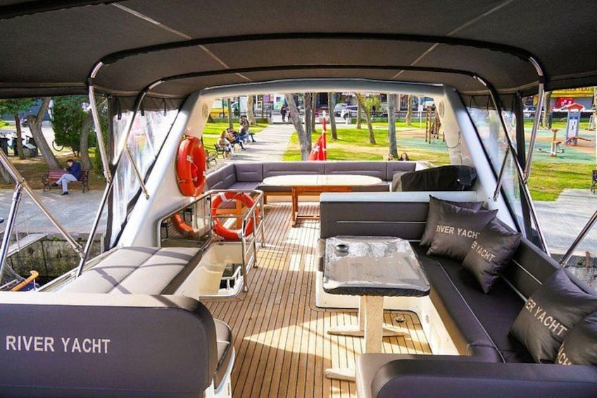 Istanbul Private Bosphorus Yacht Tour w Swimming or Guide Option 2
