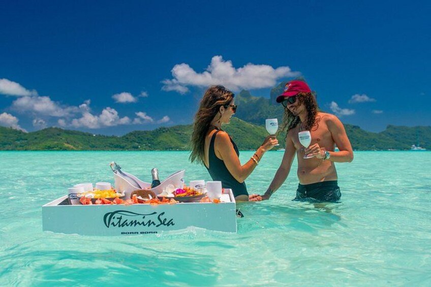 Celebrate with the floating bar 2