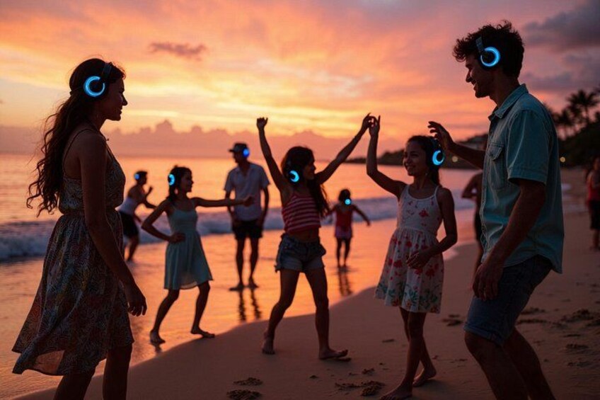 Join us for a mindfulness dance party on Ka'anapali Beach! 1