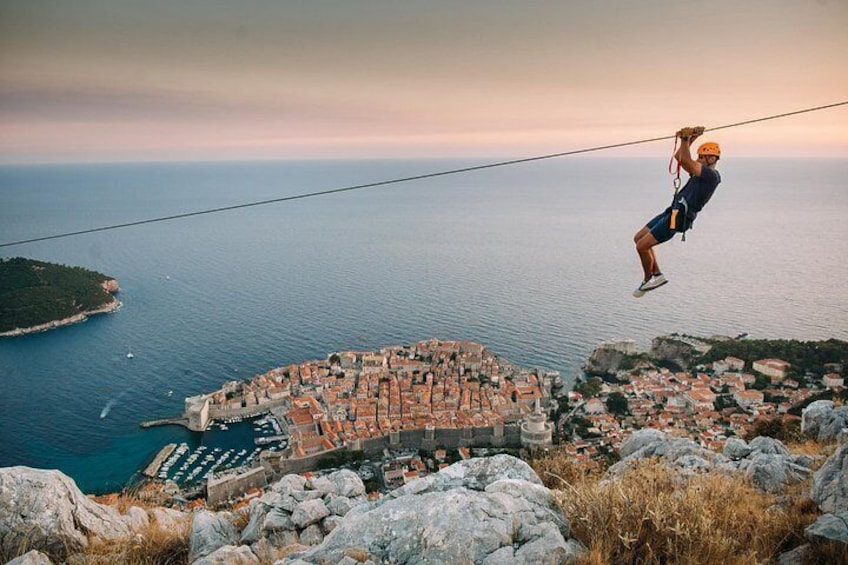 Sunset Zipline Experience in Dubrovnik 3