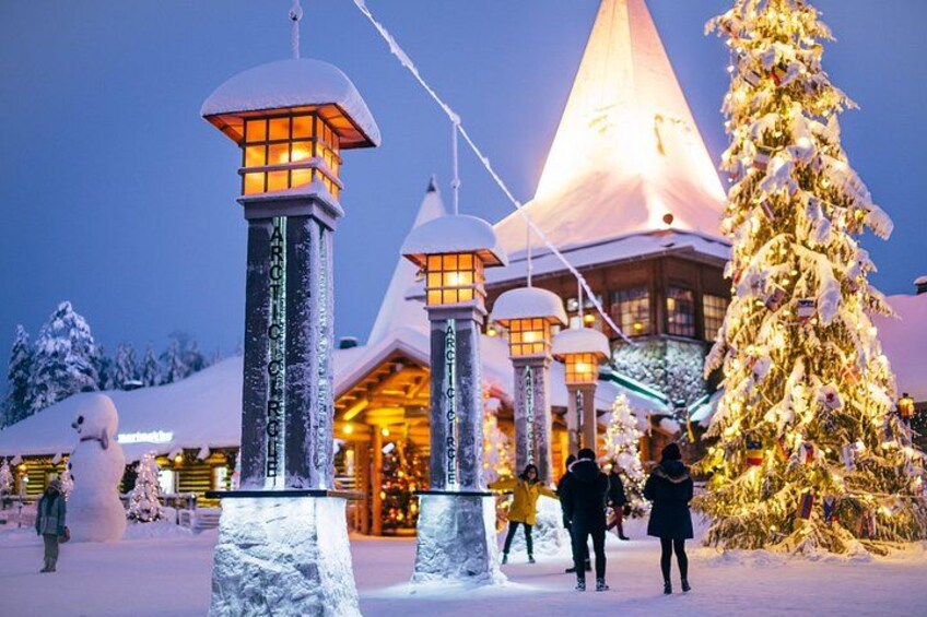 Meet Santa in Lapland: Private Santa Claus Village Tour from Levi 4