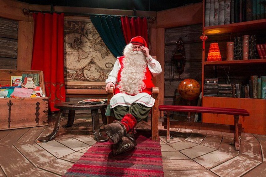 Meet Santa in Lapland: Private Santa Claus Village Tour from Levi 3
