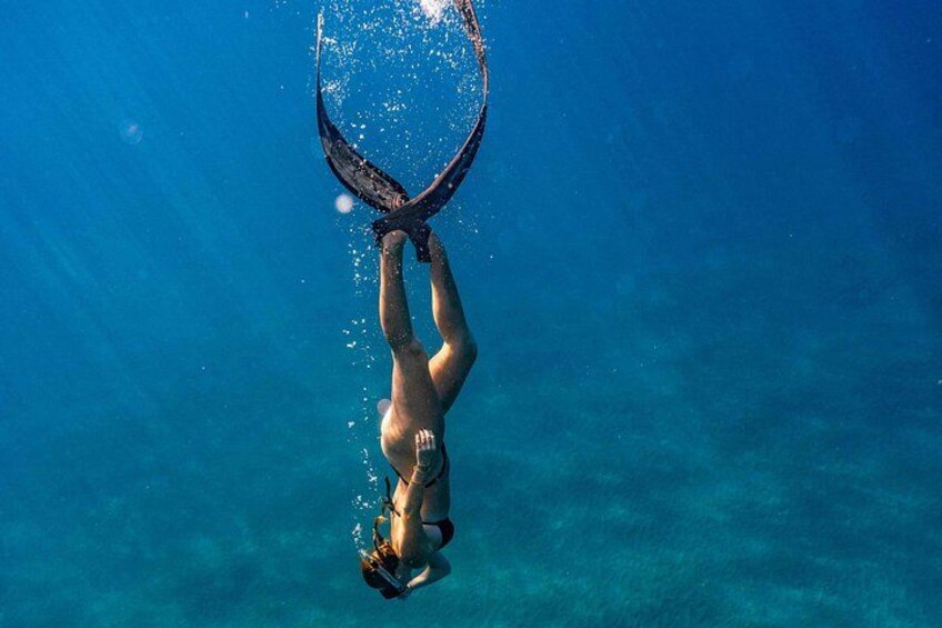 Two Site Snorkel Adventure featuring the Molokini Crater K2 3