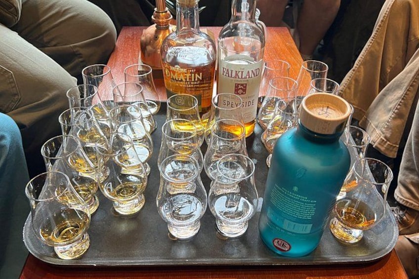 Learn the art of whisky tasting and try flights of contrasting styles. 3