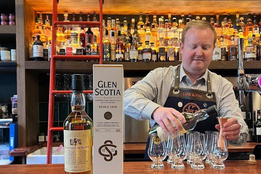 Our Edinburgh Old Town location has 200 different whiskies! 1