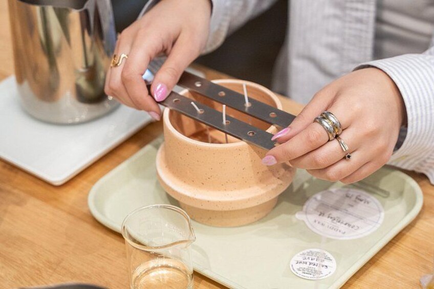 Durham Candle Pouring Workshop at Paddywax 2