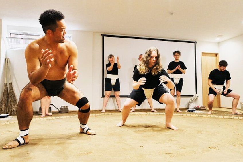 Osaka Sumo Experience with Live Show and Audience Challenge 4