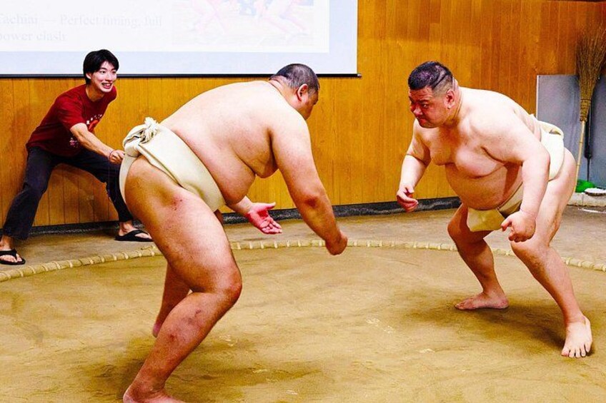 Osaka Sumo Experience with Live Show and Audience Challenge 5