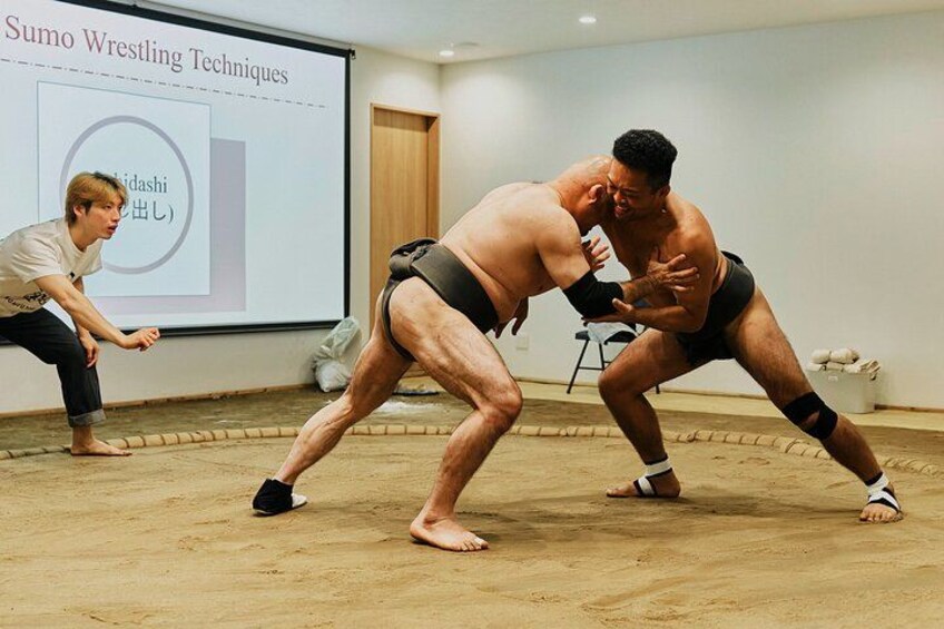 Osaka Sumo Experience with Live Show and Audience Challenge 4