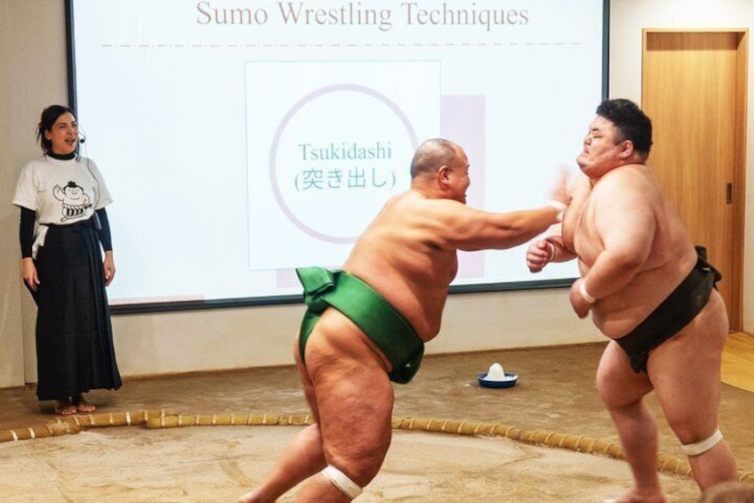 Osaka Sumo Experience with Live Show and Audience Challenge 5