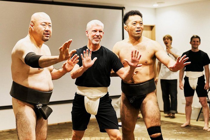 Osaka Sumo Experience with Live Show and Audience Challenge 2