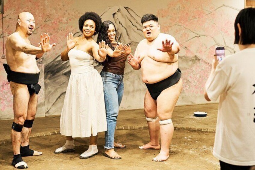 Osaka Sumo Experience with Live Show and Audience Challenge 4