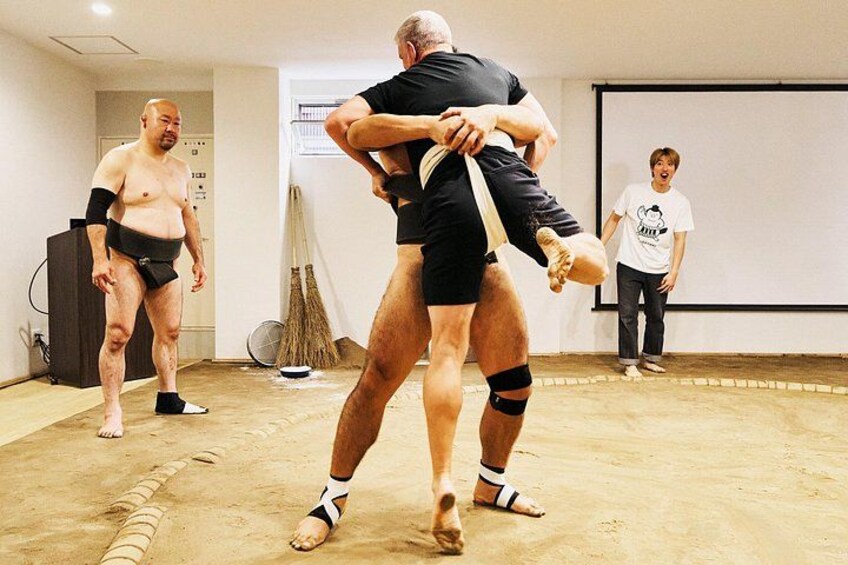 Osaka Sumo Experience with Live Show and Audience Challenge 5