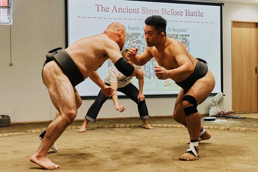 Osaka Sumo Experience with Live Show and Audience Challenge 2