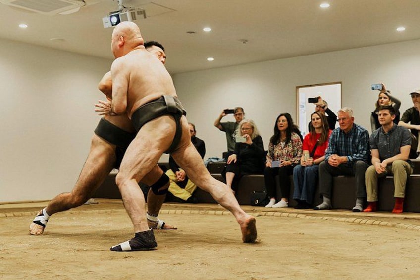 Osaka Sumo Experience with Live Show and Audience Challenge 3
