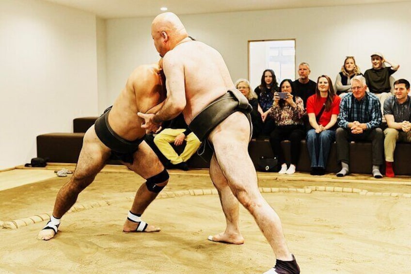 Osaka Sumo Experience with Live Show and Audience Challenge 3