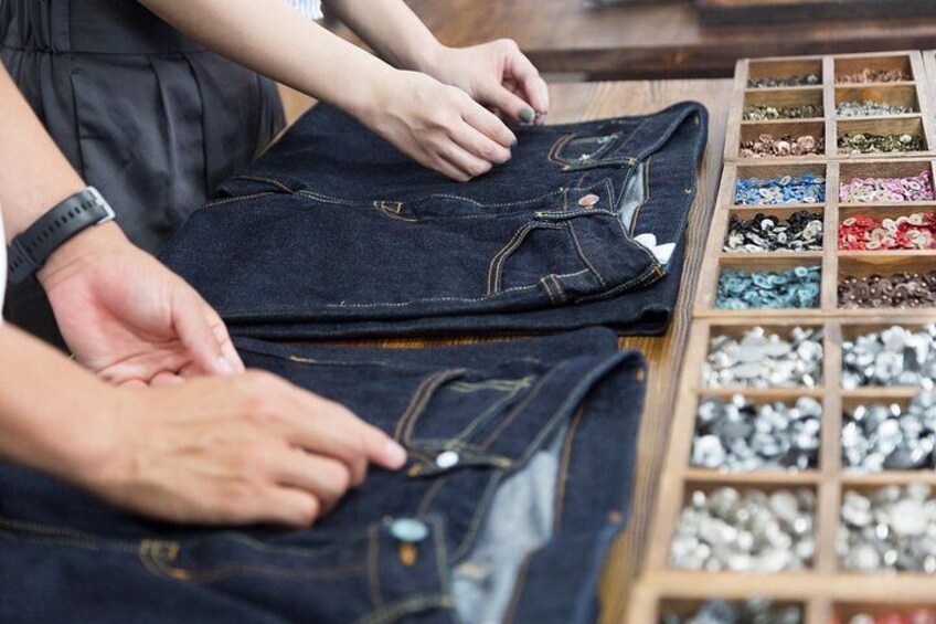 Custom Jeans Making Experience in Kojima Japan 2