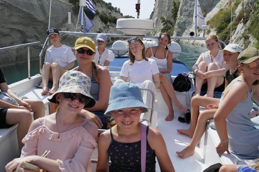Corinth Canal & Saronic Gulf GlassBottom Cruise: 4h Swim & Buffet 4