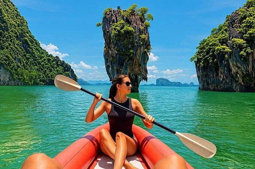 Phang Nga Bay Sea Cave Canoeing and James Bond Island from Phuket 1