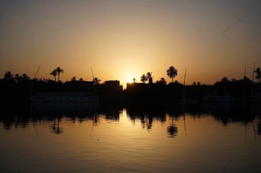 Luxor Private Sunset Felucca Ride on Nile River 3