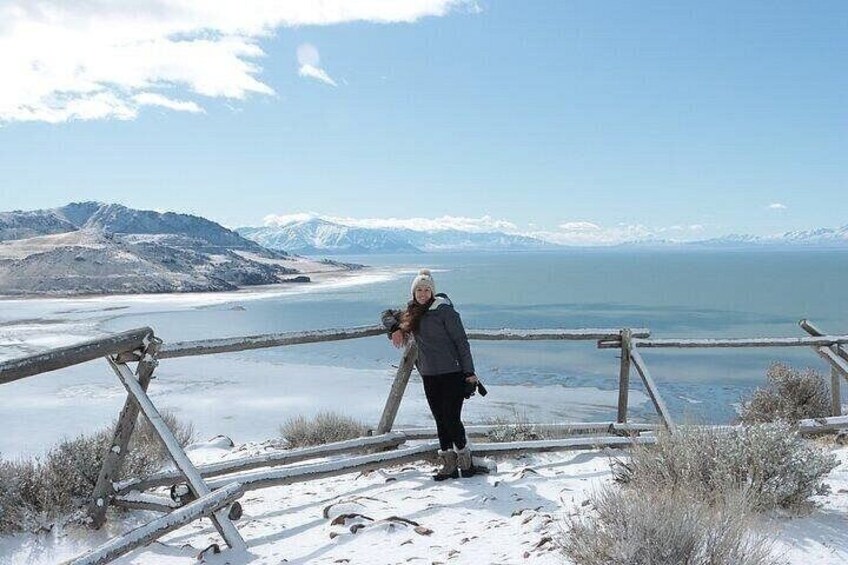 Buffalo Point Lookout above White Rock bay in the wintertime 5