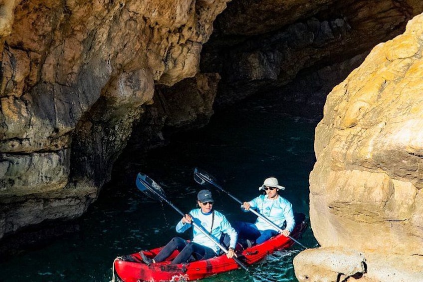 Kayak guided tour from Moraira 4