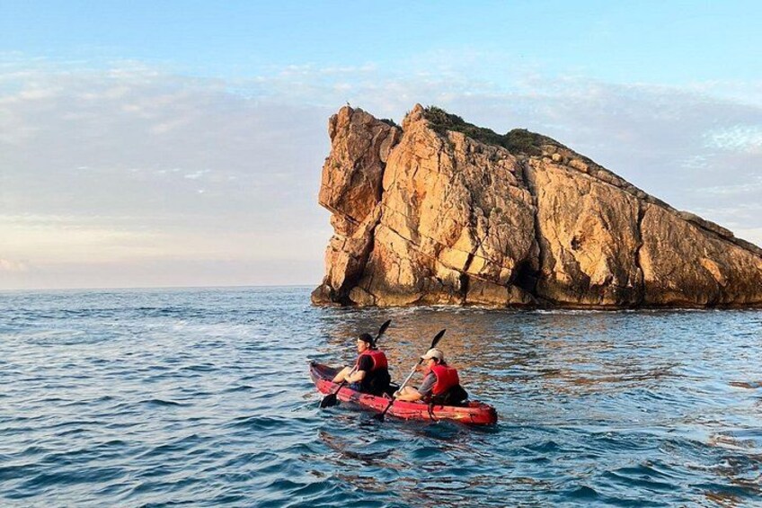 Kayak guided tour from Moraira 1