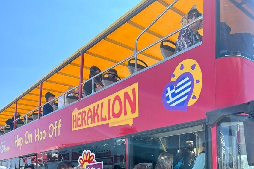 Hop-On Hop-Off Sightseeing Bus Tour in Heraklion 5