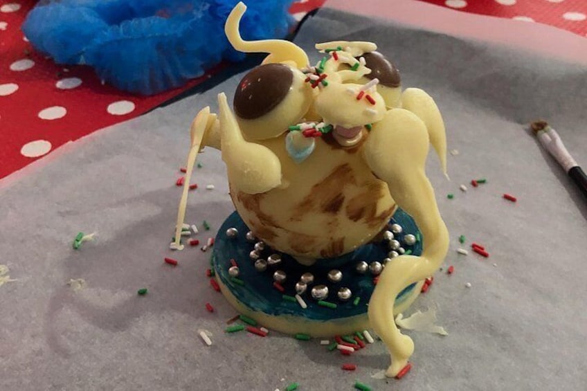 Family of Monsters Chocolate Making Class in Malta 4