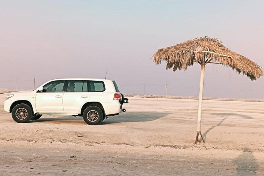 Doha Desert Safari Dune Bashing Camel Riding and Sandboarding 3