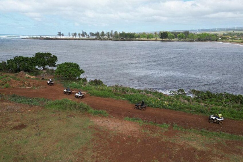 Oahu Beachfront ATV Adventure and Farm Tour 2