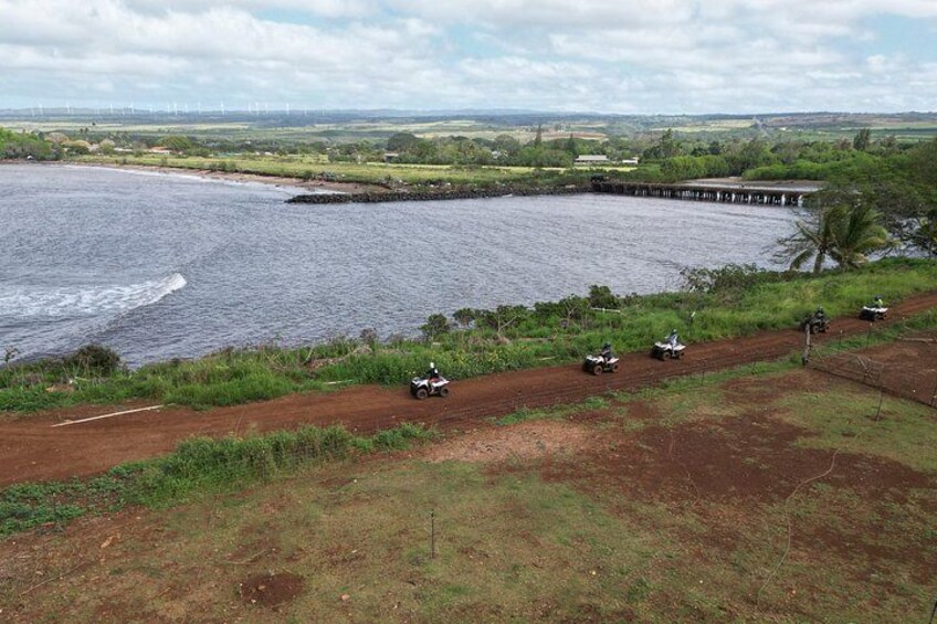 Oahu Beachfront ATV Adventure and Farm Tour 5