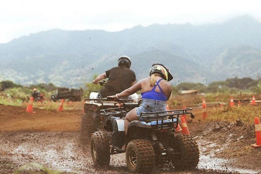 Oahu Beachfront ATV Adventure and Farm Tour 4