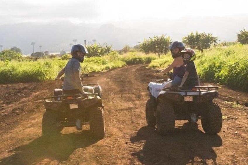 Oahu Beachfront ATV Adventure and Farm Tour 5