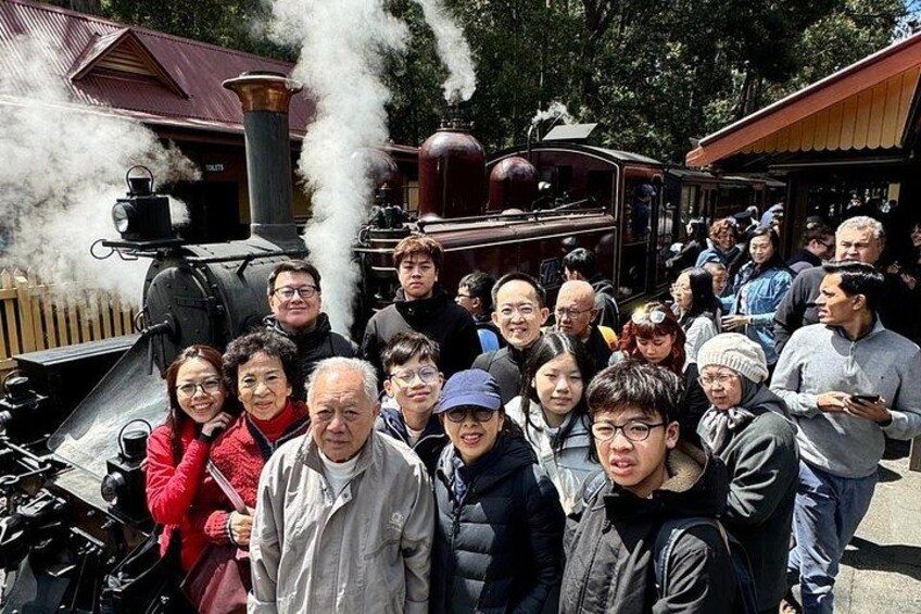 Private Puffing Billy Steam Train and Healesville Sanctuary Tours 5