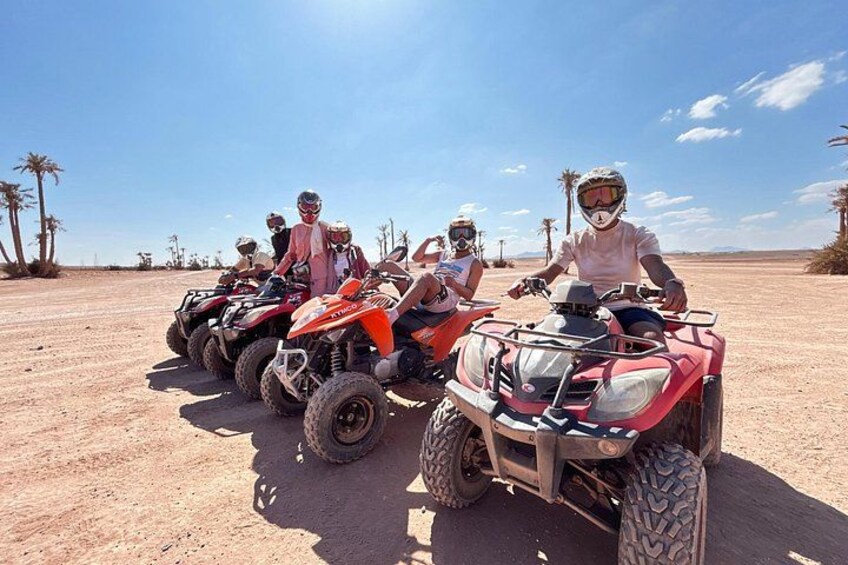 Marrakech : Quad au désert Agafay plus balade à dos de chameau 2