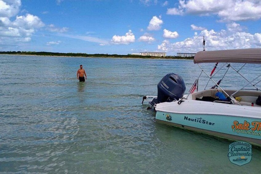Experience dolphins, sandbars, and sunsets on a private Clearwater boat tour with Captain Clearwater. 3