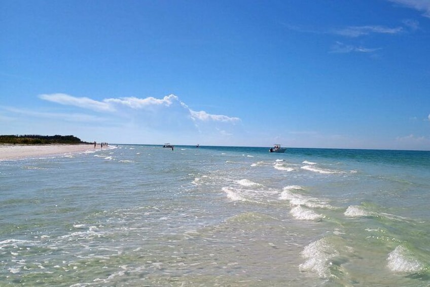 Relax aboard Salt Therapy with Captain Clearwater — a private cruise through the Gulf Coast’s scenic waters. 5